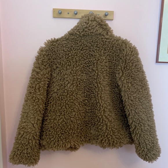 ZARA SHERPA JACKET - Picture 2 of 3